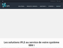 Tablet Screenshot of ipls.fr